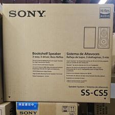 Sony SS-CS5 3 Way 100 W Bookshelf Speaker System - Black