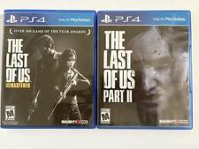 The Last of Us PART 1 REMASTERED and Last of Us PART 2 II PlayStation 4 PS4 Lot