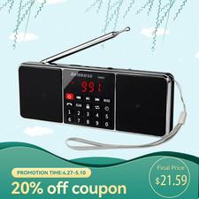 TR602 Bluetooth Radio,Portable FM/AM Digital Stereo Radio Rechargeable  for Gift