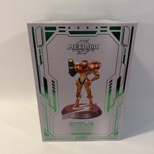 First 4 Figures Samus Varia Suit Exclusive Statue Metroid Collectible CIB