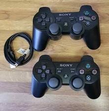 Lot of 2 - Sony PlayStation 3 PS3 Genuine OEM Dualshock Sixaxis Controllers