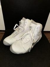 Nike Tawa Flyknit Wrestling Shoes Men Size 10 White / Silver CI2952-100 No Box