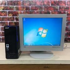 Acer SFF Desktop PC for Retro Gaming AMD Phenom 2.30GHz 4GB RAM (Windows 7 Pro)