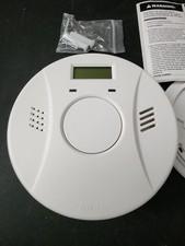 GS811-A Smoke & Carbon Monoxide Detector LCD Display Loud 85dB Alarm Battery