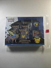 Pokémon TCG: Celebrations Deluxe Pin Collection Zacian LV.X New Factory Sealed