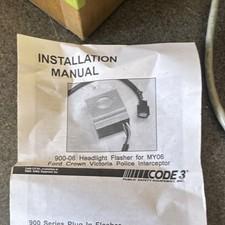 Police Crown Victoria, Headlight Flasher Model 900–06 New