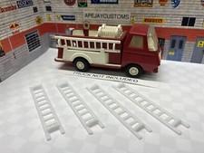 Vintage Tiny Mini Tonka 595 Red Fire Engine Pumper Truck 4 ladders(LADDERS ONLY)