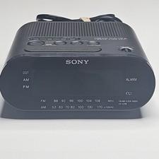 Sony ICF-C218 Dream Machine Alarm Clock Radio AM/FM Snooze Sleep Tested Works
