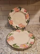 Franciscan Desert Rose Earthenware 10 1/2" Dinner Plates Set Of 2