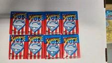 Superman 3 Trading Cards Topps 1983 lot of 8 sealed packs NEW vintage