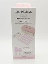 Dashing Diva Glaze Semi-Cured Gel Nail Starter Kit Lovely Pink *Torn Box New