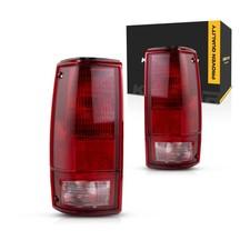 For Chevy S10 1990-1993 Tail Lights Driver And Passenger Side Pair Excluded Trim