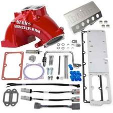 Banks Red Monster-Ram Intake System Grid Heater For 13-18 Dodge Ram Cummins 6.7L