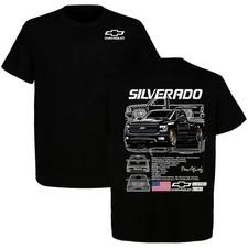 Chevrolet Silverado T-Shirt ? Classic Chevy Truck Graphic Tee, American Muscle