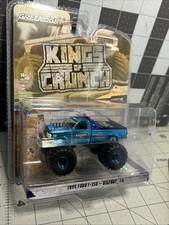 Greenlight *BLUE CHROME CHASE* Kings of Crunch 16 "Bigfoot #4" - 1990 Ford F-350
