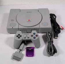 Sony PlayStation 1 PS1 Console SCPH-5501 w/ Controller and Cables Tested Working
