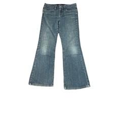 Vintage Calvin Klein Flare Jeans Women’s Size 8 Blue Med Wash Denim EUC oo