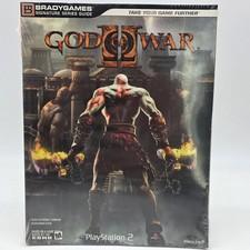 God Of War II Strategy Guide Brady Games Includes Poster Sony PlayStation 2