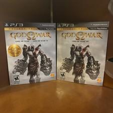 God of War 1 & 2 & 3 PS3 Cardboard Sleeve Promo (Factory Sealed)