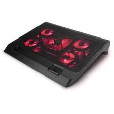 Laptop Cooling Pad 5 Quiet Fans Cooler Stand Dual Ports for 11-17" Laptop