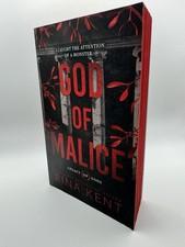 God Of Malice By Rina Kent Deluxe Edition W/ Sprayed Edges 