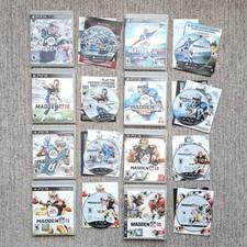 8 Games Lot Madden NFL 10, 11, 12, 13, 14, 15, 16, 17 Football PlayStation 3 PS3