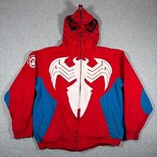 Creating Limitless Heights  Spider-Man Hoodie Mens Large? (24x26) Full Zip Mask