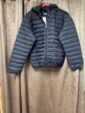 Puffer Hoodie jacket  by Ruxen  soft designer luxury  size medium adult