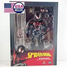 New In Box Spider-Man Miles Morales Spiderman 6" Action Figure CT Toys #092