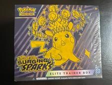 Pokemon TCG Surging Sparks Elite Trainer Box SEE PICTURES FOR CONDITION