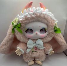 Samael Misty Garden Series Angel Bunny Plush Plastic Eyes Blind Box Cute 400%