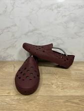 Vans Slip On TRK Mens Burgundy Maroon Rubber Outdoor Water Shoes Sz 12 New