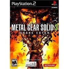 Metal Gear Solid 3 Snake Eater For PlayStation 2 PS2 Game Only 0E