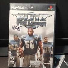Blitz: The League Sony PlayStation 2 2005 Midway Manual Included Football