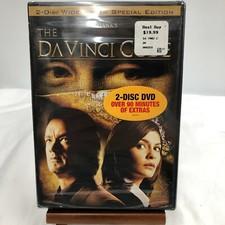 The DaVinci Code DVD, 2006, 2-Disc Set, Widescreen Special Edition New SEALED