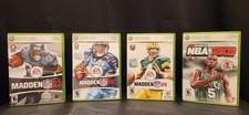 XBOX 360 4 Sports Game Bundle CIB Tested Working with Manuals and Inserts