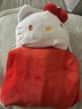 Sanrio Hello Kitty hooded blanket /throw