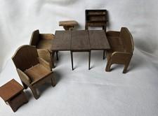 Doll House Wood/Metal/Porcelain Furniture Sets- Choice