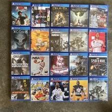 Lot of 20 Used PS4 Games Includes Cases