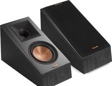 Klipsch Ref Premiere RP-500SA pair Dolby Atmos elevation speakers Ebony