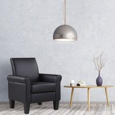 Modern Accent PU Leather Arm Chair Upholstered Single Sofa Living Room Armchair