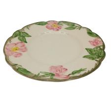 Franciscan Desert Rose Saucer USA 6" Pink Flower Vintage Hand Decorated Plate