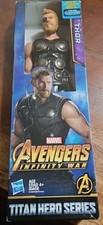 Marvel Avengers Thor Infinity War Titan Hero Series 11" With Sword Open Box Rare