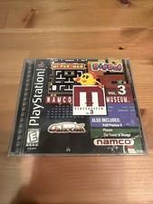 Namco Museum Vol. 3 Black Label Complete CIB w Reg Card & RARE Insert. PS1