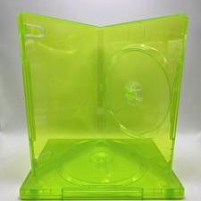 Xbox 360 Clear Green Replacement Game Cases BRAND NEW - Choose Quantity