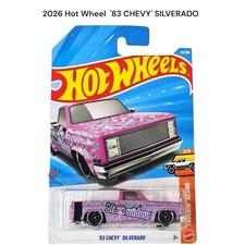 Hot Wheels 2026 NEW Case K '83 Chevy Silverado Pink LC (Promo Combine Shipping)