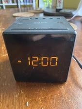 Sony ICF-C1 Desktop Alarm Clock AM FM Radio Black Sony ICFC1 - Preowned.