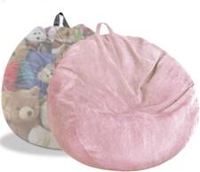 Stuffed Animal Storage Bean Bag Cover Pets Dogs/Cats Lazy Beds. Washable Ultra