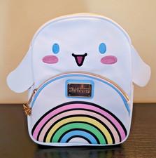 Sanrio Hello Kitty & Friends Cinnamoroll 10.5" Mini Backpack 3D Ears Charms NWT