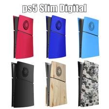 PS5 Faceplate Cover for PlayStation 5 SLIM Digital w/FAN Edition Choose Color!